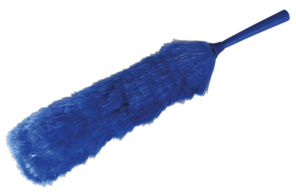 Staubwedel Profi blau, komplett mit Stiel