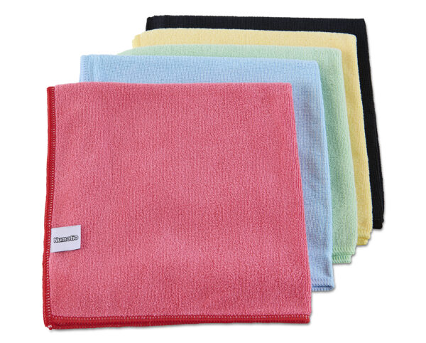 NU Stretch Microfasertuch 40x40 cm, rot, 10 Stk.