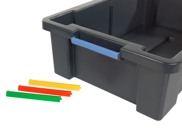 Farbcodierung von Ablagebox