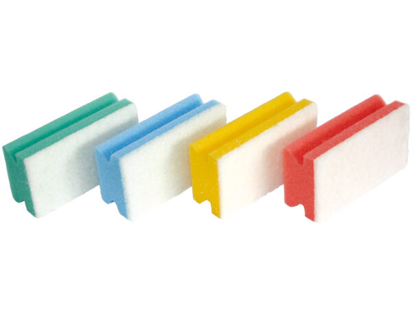NuScrub Basic spungna con impugnatura, 10 pezzi