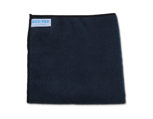 EcoTex Soft Mikrofasertuch 40 x 40cm, schwarz 10 Stk.