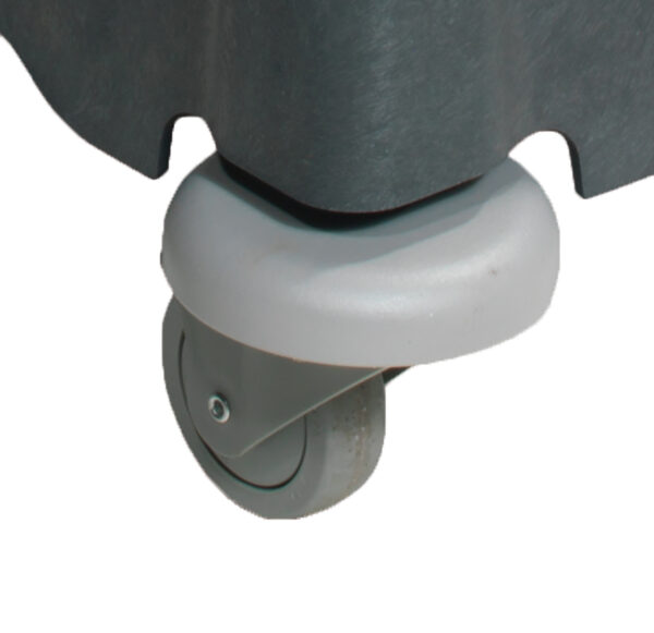Roue de protection latérale anti frottement en plastique