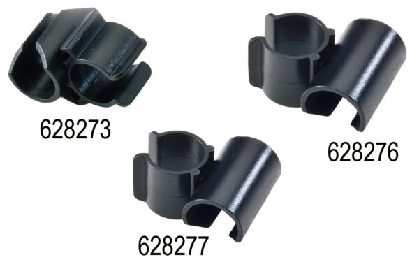 Stielhalter für Rohre mit 25 mm Ø