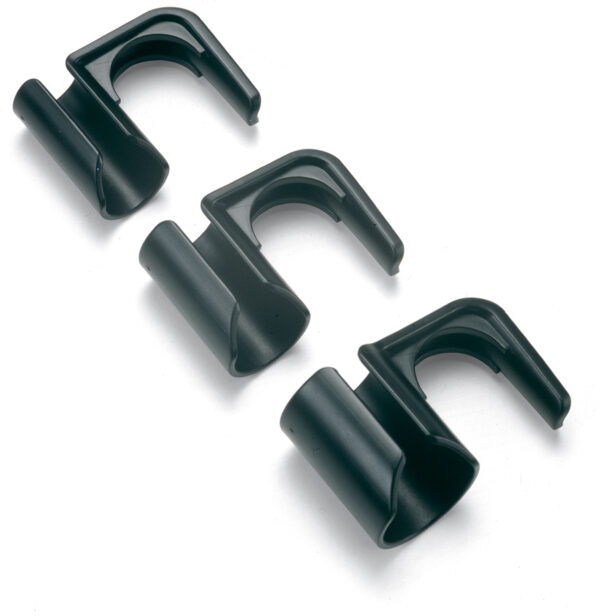 Stielhalter 25 mm, schwarz