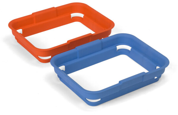 Cadre pour filet à linge, rouge