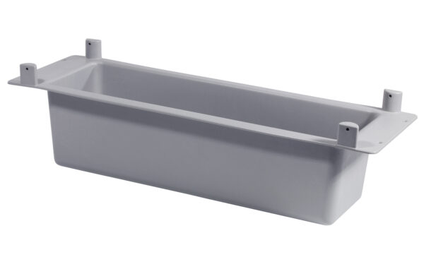 Contentore portaoggetti TopBox, grigio