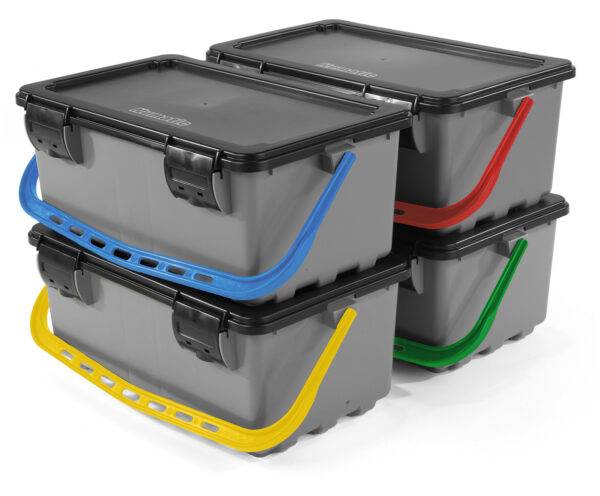 Mopmatic Moppbox MK1, grau mit Farbcodierung