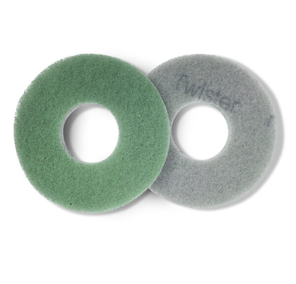 2 x Twister-Diamant-Pad für NUC244, grün