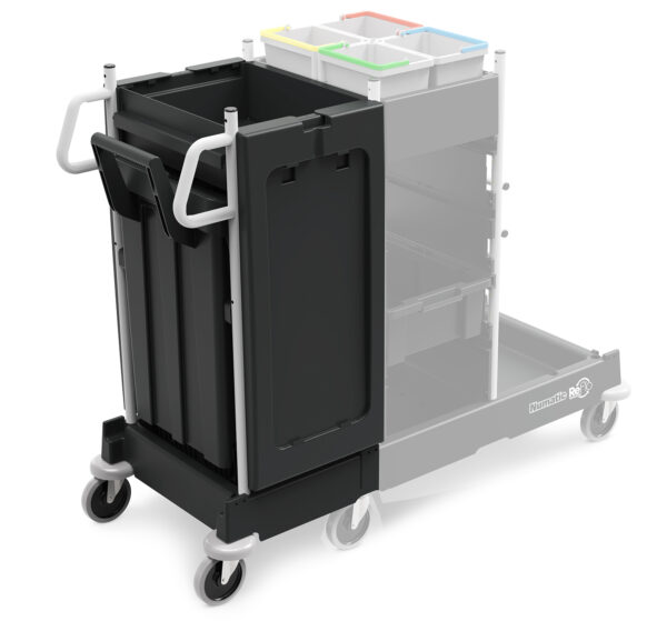 Geschlossenes Abfallsystem mit (1 x 120 Liter)